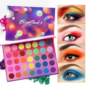 35 Color High Pigmented Colorful Eyeshadow Palette